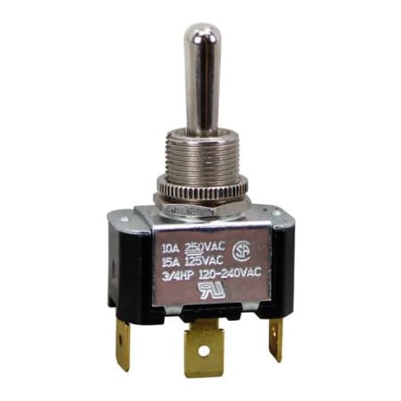 Allpoints Allpoints 42-1209 On/Off/Momentary On Toggle Switch - 15A/125V, 10A/250V 421209